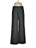 J. McLaughlin Chevron-herringbone Gray Casual Pants Size 8 - photo 1