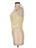 Shein Yellow Sleeveless Blouse Size 4 - photo 5