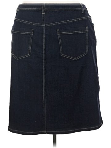 Jessica London Denim Skirt (view 2)