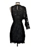 BCBGMAXAZRIA Black Cocktail Dress Size 4 - photo 2