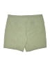 Gap Solid Green Khaki Shorts Size 16 - photo 2