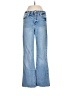 Just Black Hearts Blue Jeans Size 26 waist - photo 1