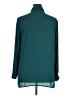 MICHAEL Michael Kors 100% Polyester Teal Long Sleeve Blouse Size XL - photo 2