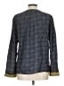 THML 100% Rayon Blue Long Sleeve Blouse Size L - photo 2