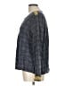 THML 100% Rayon Blue Long Sleeve Blouse Size L - photo 5