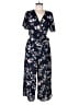 Sienna Sky 100% Polyester Floral Blue Jumpsuit Size M - photo 1