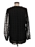 Unbranded 100% Polyester Black Long Sleeve Blouse Size M - photo 2