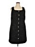 Talbots Tweed Black Casual Dress Size 18 - photo 1