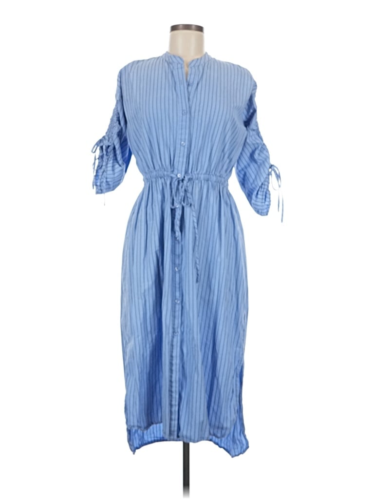 Pre-owned Mossimo Casual Dress In Blue