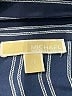 MICHAEL Michael Kors 100% Polyester Stripes Blue Long Sleeve Blouse Size XL - photo 7