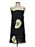 1.State 100% Polyester Graphic Black Cocktail Dress Size XS - photo 1