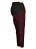 Maurices Color Block Burgundy Active Pants Size Sm SHORT - photo 1