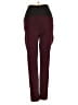 Maurices Color Block Burgundy Active Pants Size Sm SHORT - photo 2