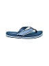 J.Crew Blue Flip Flops Size 3 1/2 (estimated, youth) - photo 1
