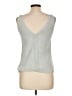 DKNY Silver Sleeveless Top Size L - photo 2