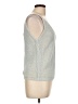 DKNY Silver Sleeveless Top Size L - photo 4