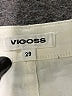 Vigoss 100% Cotton Ivory White Shorts Size 29 waist - photo 3