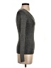 Carmen Carmen Marc Valvo Gray Pullover Sweater Size S - photo 4