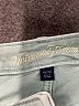 Universal Thread Color Block Green Jeans Size 4 - photo 7