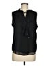 Tommy Hilfiger 100% Polyester Black Sleeveless Blouse Size M - photo 1