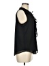 Tommy Hilfiger 100% Polyester Black Sleeveless Blouse Size M - photo 4