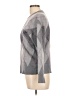 Tahari Argyle Gray Pullover Sweater Size L - photo 5