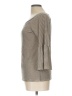 Bobeau Gray 3/4 Sleeve Top Size L - photo 5
