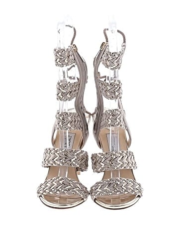 Jimmy Choo Leather Braided Strap Sandals (view 2)