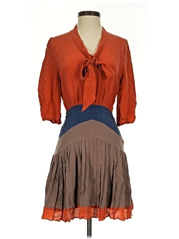 Line & Dot Casual Dress (view 1)
