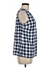 Talbots 100% Linen Blue Sleeveless Blouse Size M - photo 4
