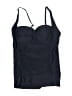 Unbranded Solid Black Swimsuit Top Size S - photo 1