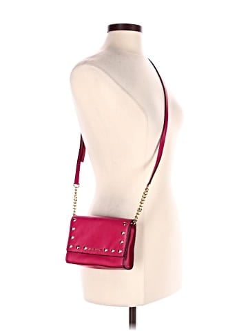MICHAEL Michael Kors Leather Crossbody Bag (view 2)