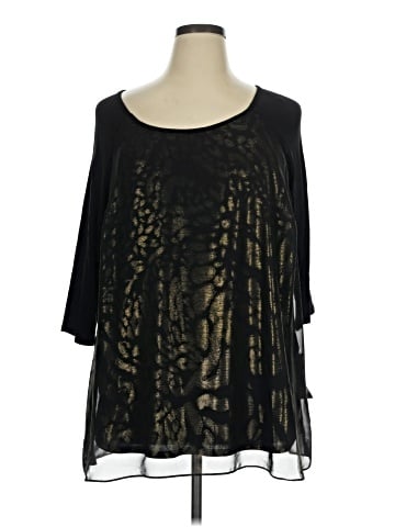 Assorted Brands 3/4 Sleeve Blouse (view 1)