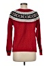 Talbots Argyle Red Pullover Sweater Size M - photo 2