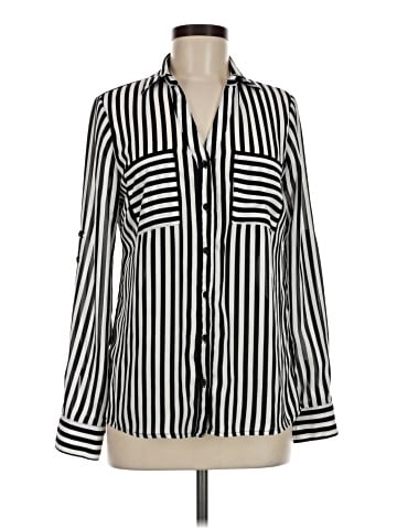 My Michelle Long Sleeve Blouse (view 1)