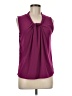 Talbots Outlet Purple Sleeveless Blouse Size M - photo 1