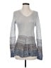 Coldwater Creek Silver Pullover Sweater Size S - photo 1