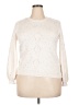 LC Lauren Conrad Polka Dots Ivory Pullover Sweater Size XXL - photo 1