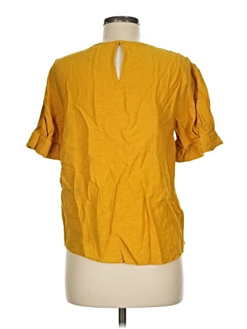 DKNY Short Sleeve Blouse (view 2)