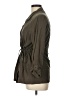 Zara Basic Green Trenchcoat Size L - photo 5