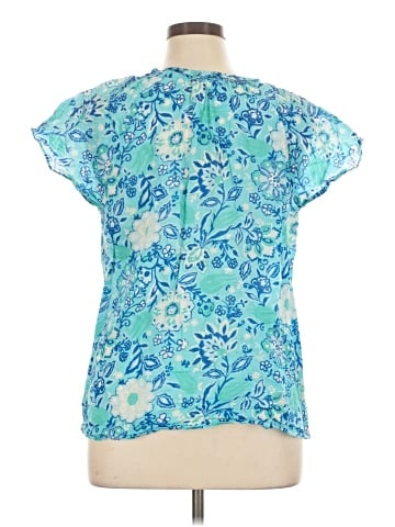 Talbots Short Sleeve Blouse (view 2)