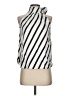 Ann Taylor LOFT 100% Polyester Silver Tank Top Size XS - photo 1