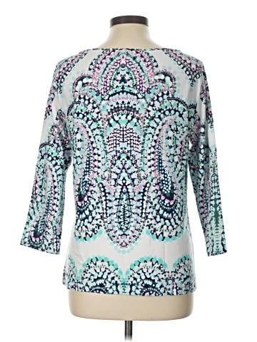 Talbots 3/4 Sleeve T-Shirt (view 2)
