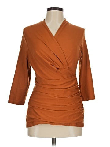 Peruvian Connection 3/4 Sleeve Top (view 1)