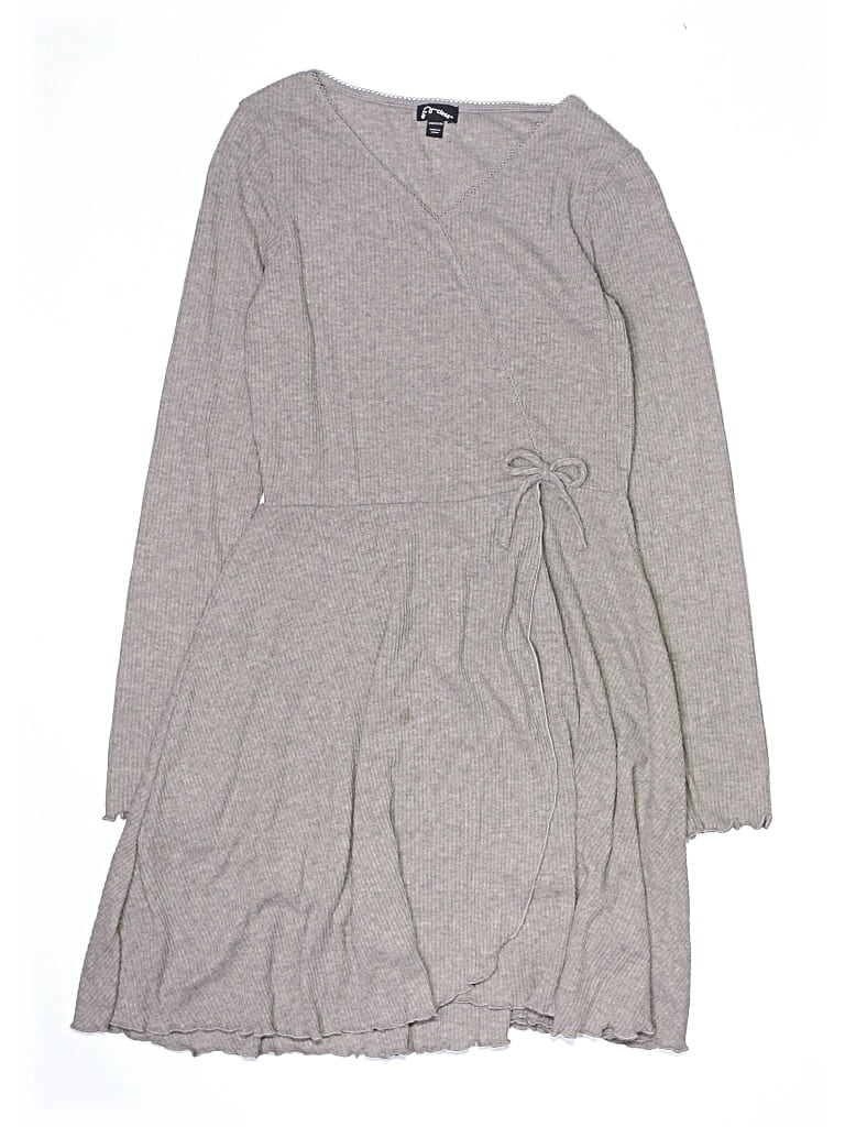 Pre-owned Art Class Kids' Dress In Gray