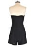 BCBGMAXAZRIA 100% Polyester Solid Black Romper Size 4 - photo 2
