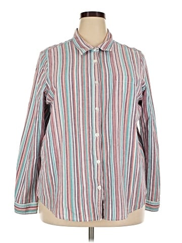 Blair Long Sleeve Button-Down Shirt (view 1)
