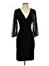 DKNY Solid Black Cocktail Dress Size 2 - photo 1