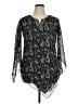 Unbranded Black 3/4 Sleeve Blouse Size XL - photo 1