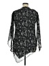 Unbranded Black 3/4 Sleeve Blouse Size XL - photo 2
